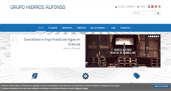 Desktop Screenshot of grupohierrosalfonso.com